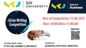 ESSAY WRITING COMPETITION, SR University