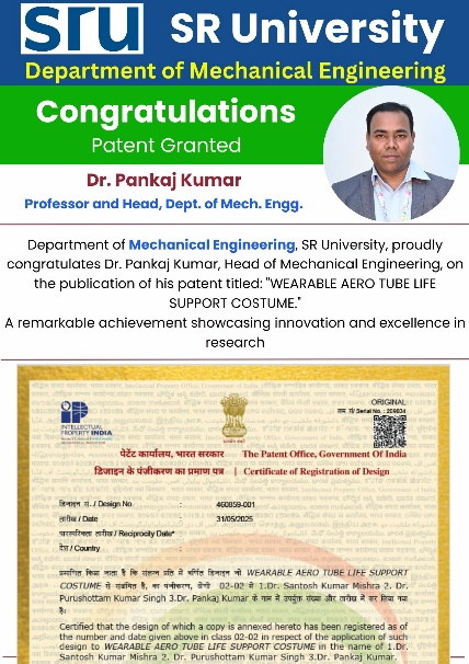 Patent certificate