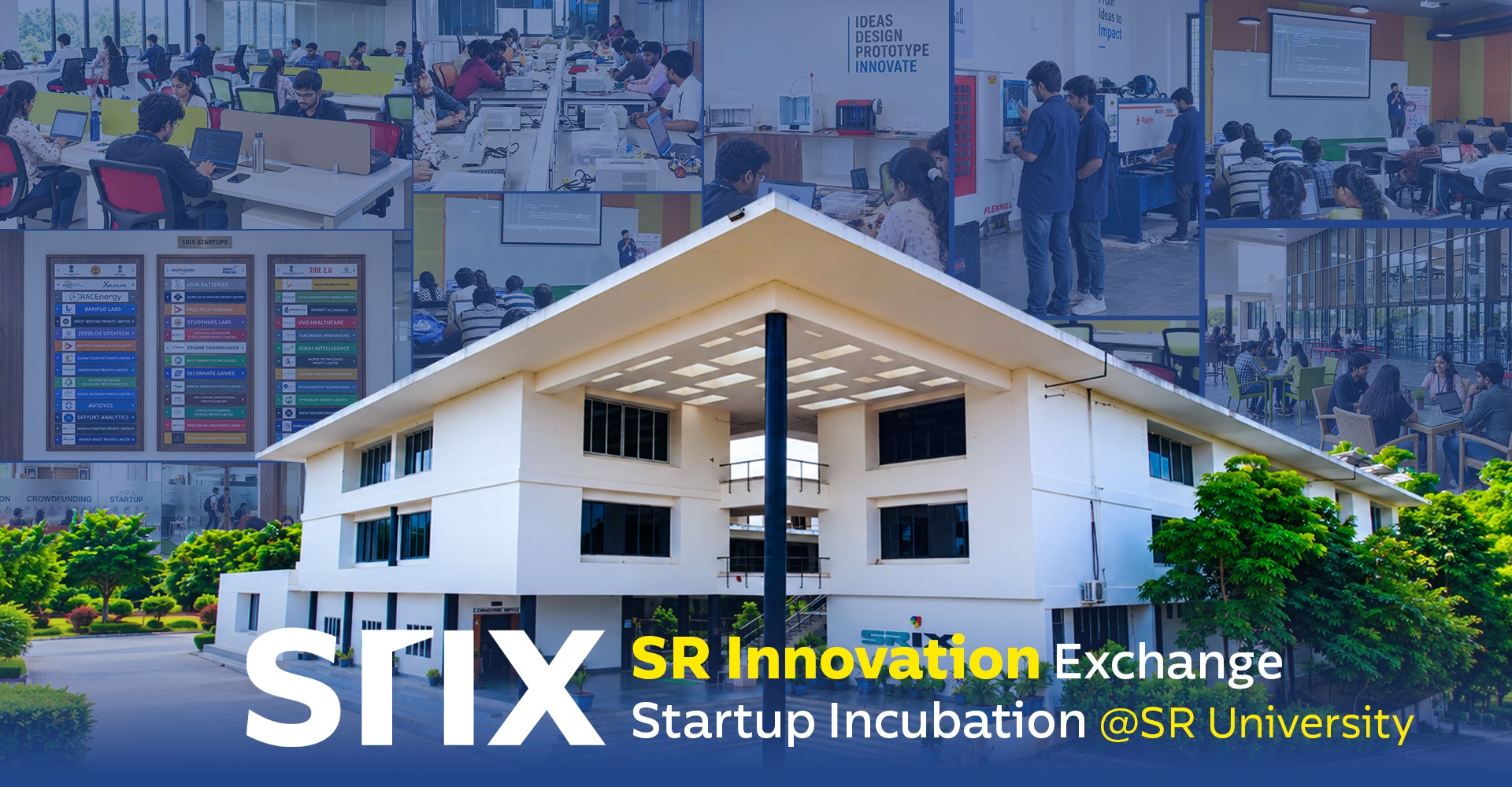 SRiX startup incubator at SR University in Warangal